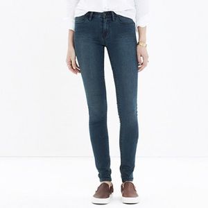 Madewell blue legging jeans